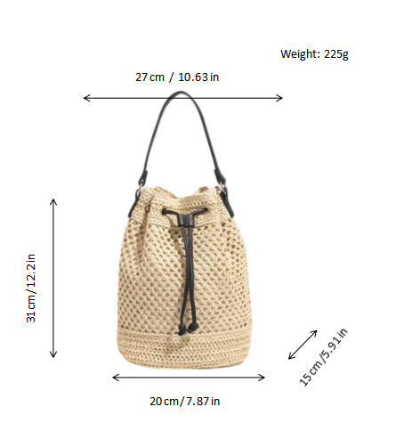 Light Macrame Tote Bag Bowlift
