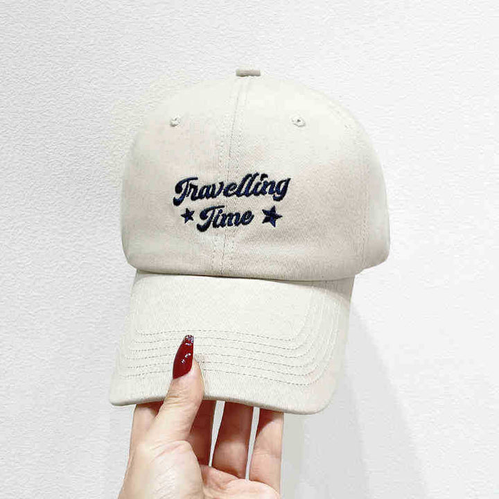 Women's Embroidered Casual Baseball Cap Bowlift