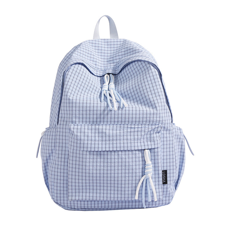 Lightweight Checked Backpack