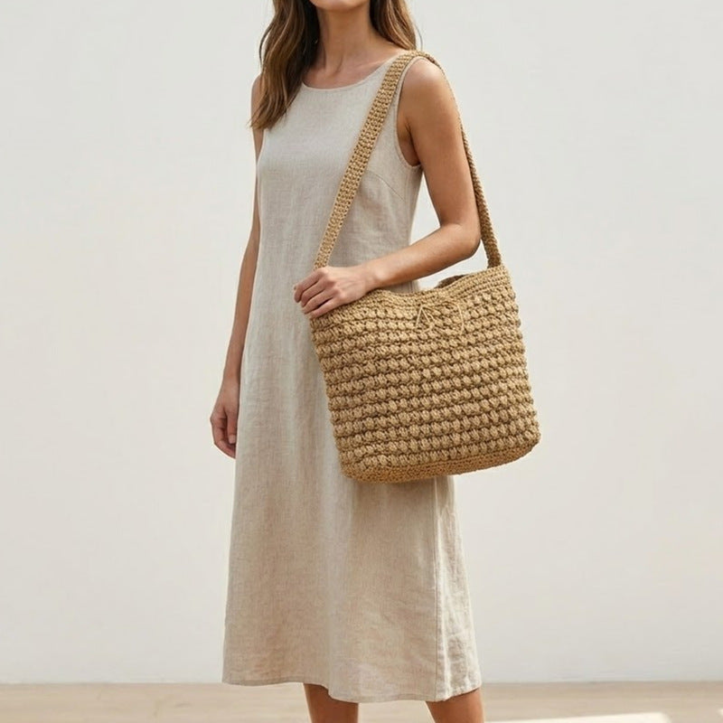 Handwoven Beach Bag Bowlift