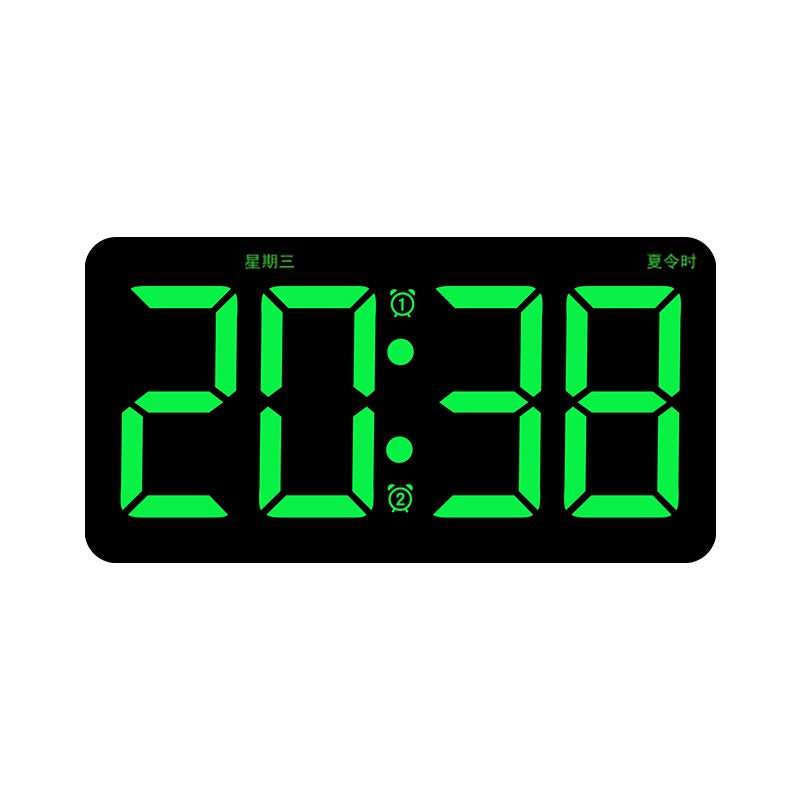Digital LED Alarm Clock with Large Digits and Snooze Function Bowlift