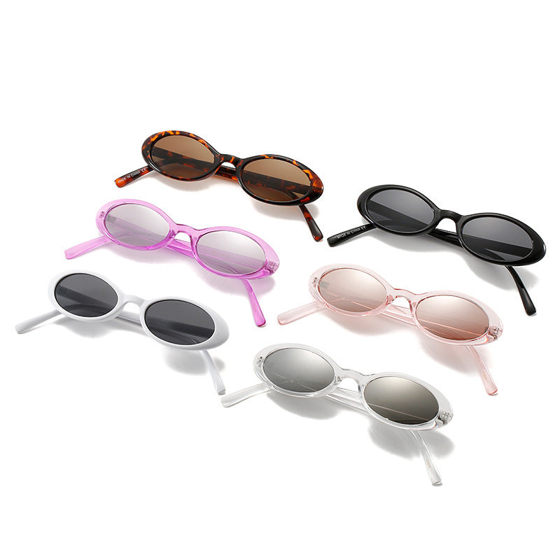 Retro-Inspired Oval Sunglasses Bowlift 1787812428
