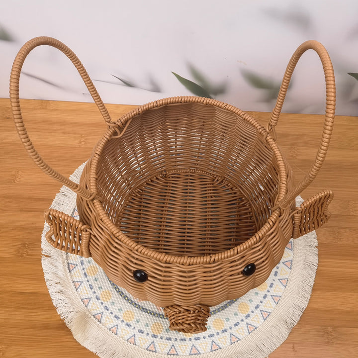 Women Diamond-shaped Handheld Basket Bowlift