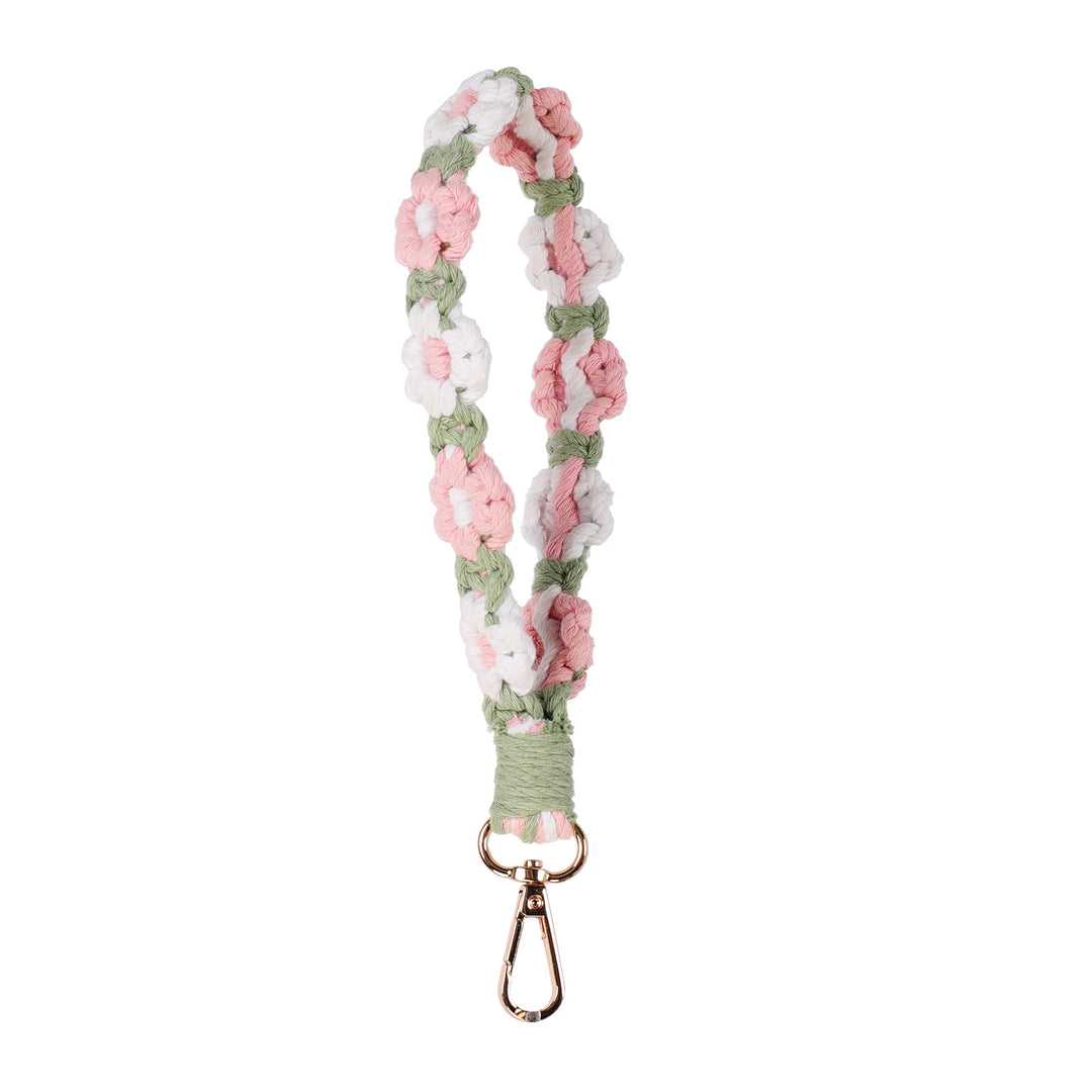 Floral Patterned Keychain