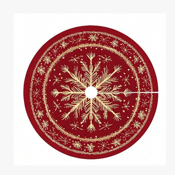 Holiday-Themed Round Floor Mat Bowlift