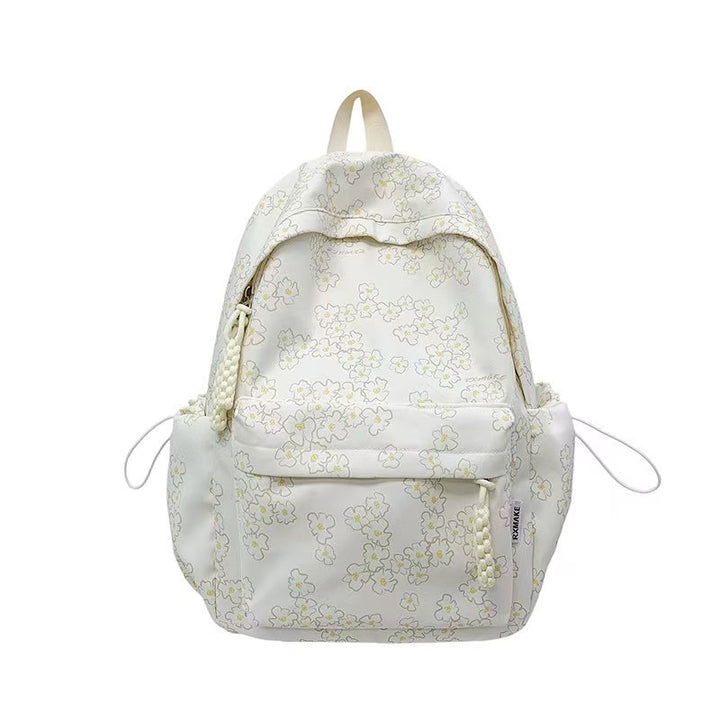 Floral Print Casual Backpack Bowlift