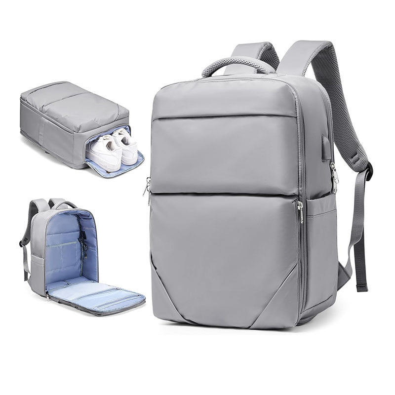 Multifunctional Backpack with Insulated Shoe Compartment Bowlift