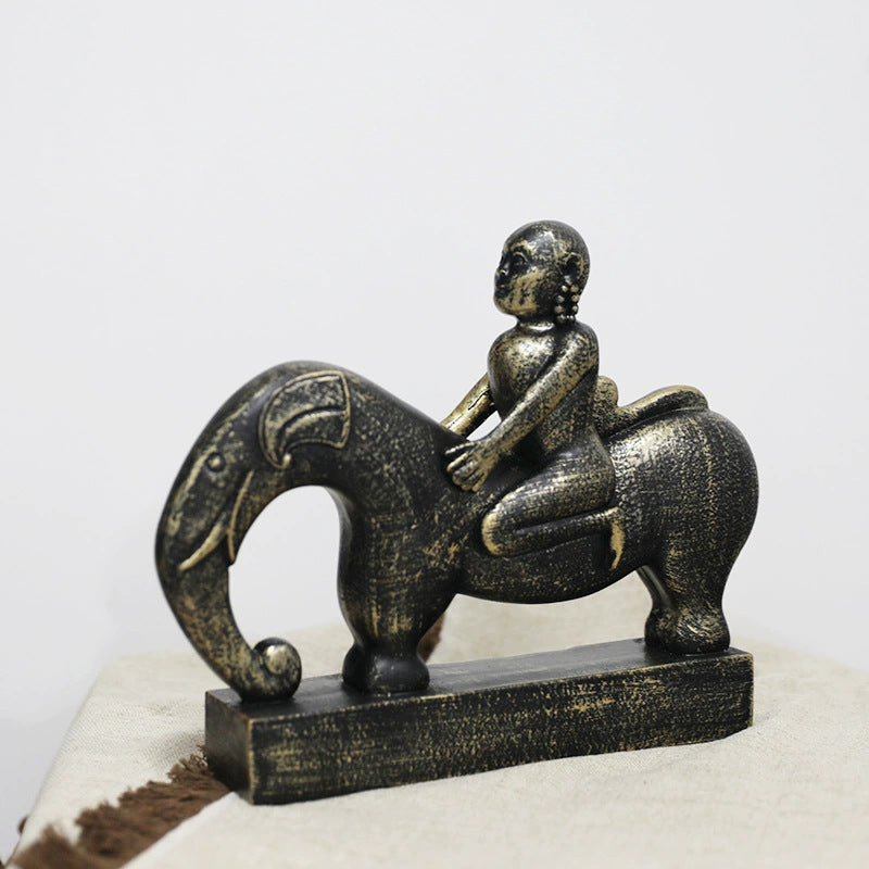 Artistic Textured Centerpiece Sculpture