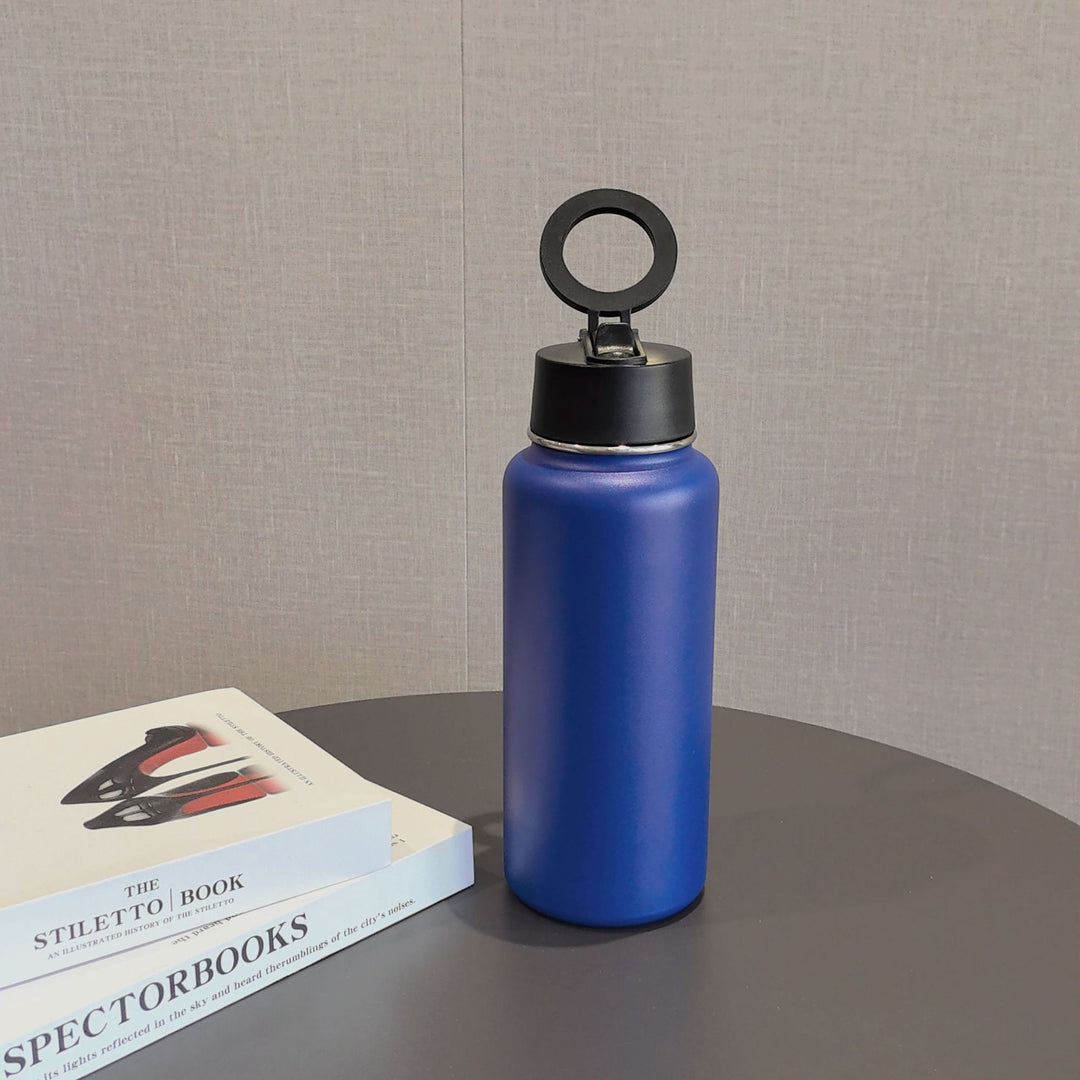 Unisex Sporty Stainless Steel Water Bottle Bowlift