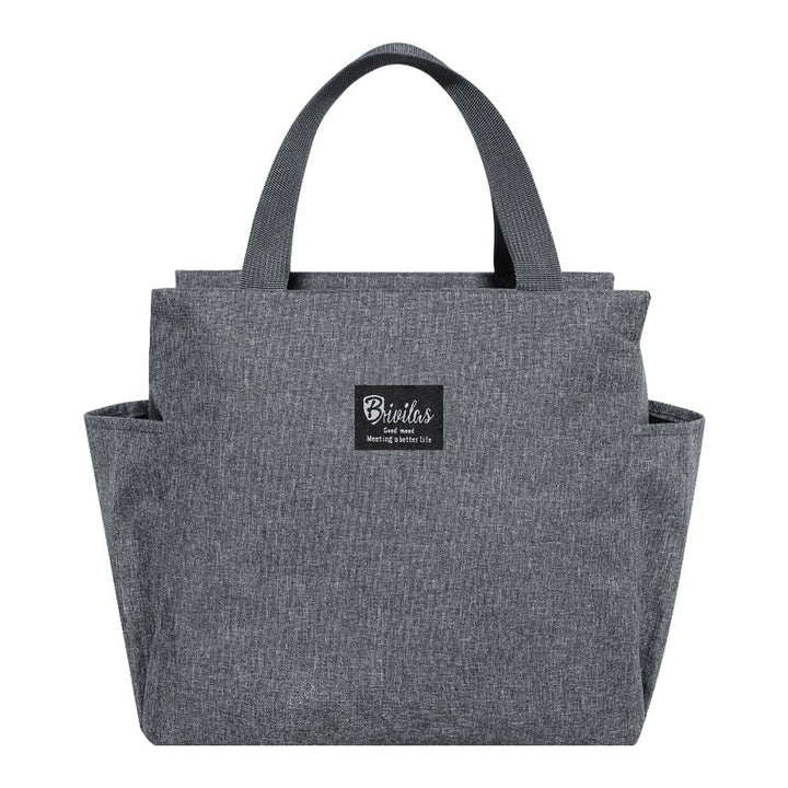Multi-Pocket Utility Shopping Tote Bowlift