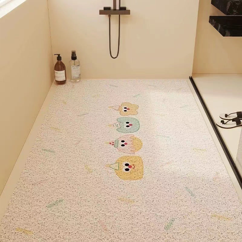 Playful Cartoon Character Area Rug Bowlift