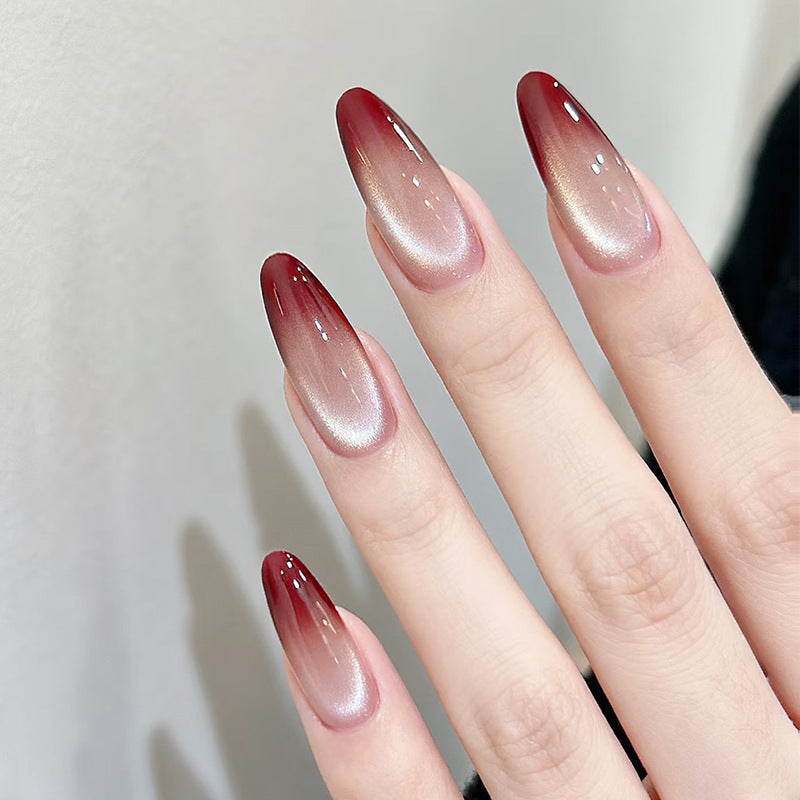 Ombre Stiletto Press-On Nails with Silky Finish Bowlift
