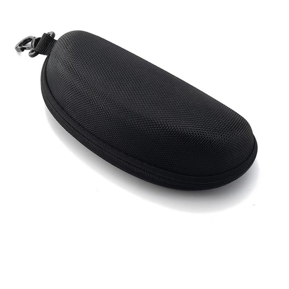 EVA Zippered Hard Shell Glasses Case with Carabiner Bowlift
