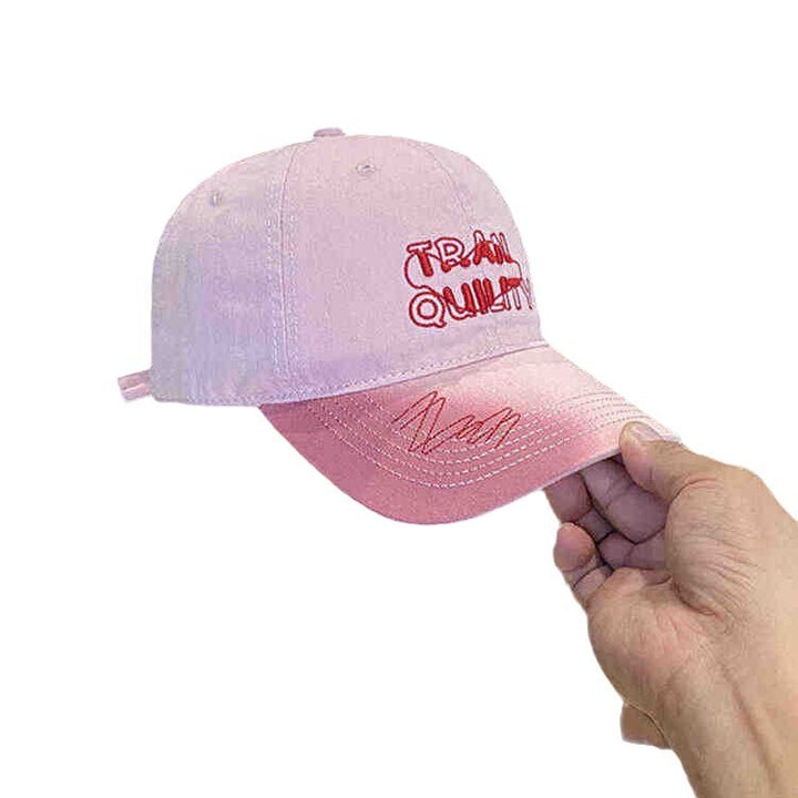 Women's Casual Embroidered Baseball Cap Bowlift
