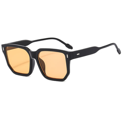 Ladies Square Sunglasses with Modern, Frameless Design Bowlift