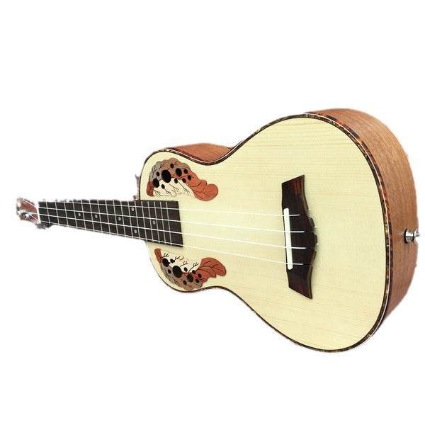 23-Inch Rainbow Body Ukulele Bowlift