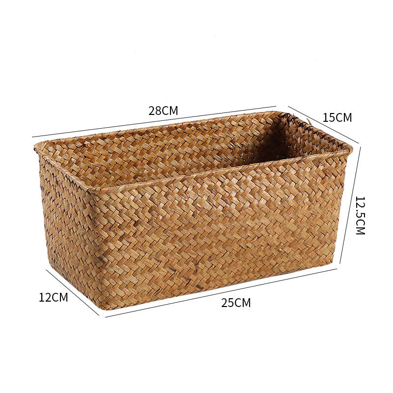 Unisex storage basket made of natural materials Bowlift