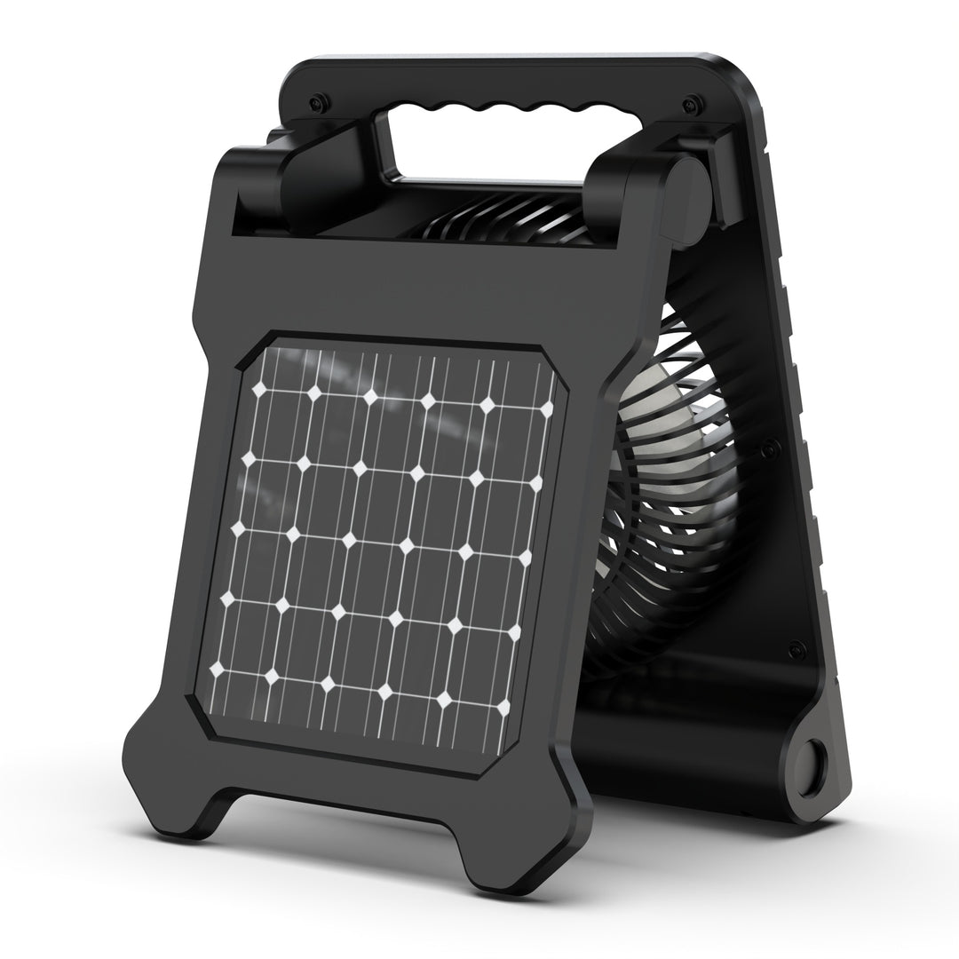 Multi-Function Portable Fan with LED Light Bowlift