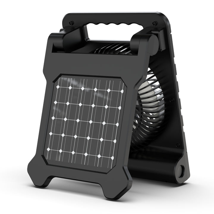Multi-Function Portable Fan with LED Light Bowlift