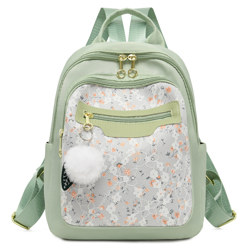 Floral Patterned Casual Backpack Bowlift