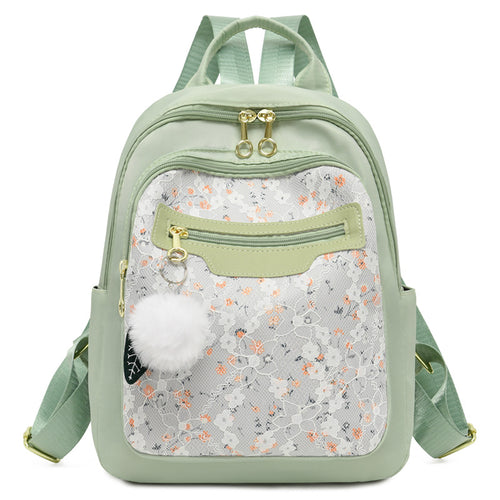 Floral Patterned Casual Backpack Bowlift
