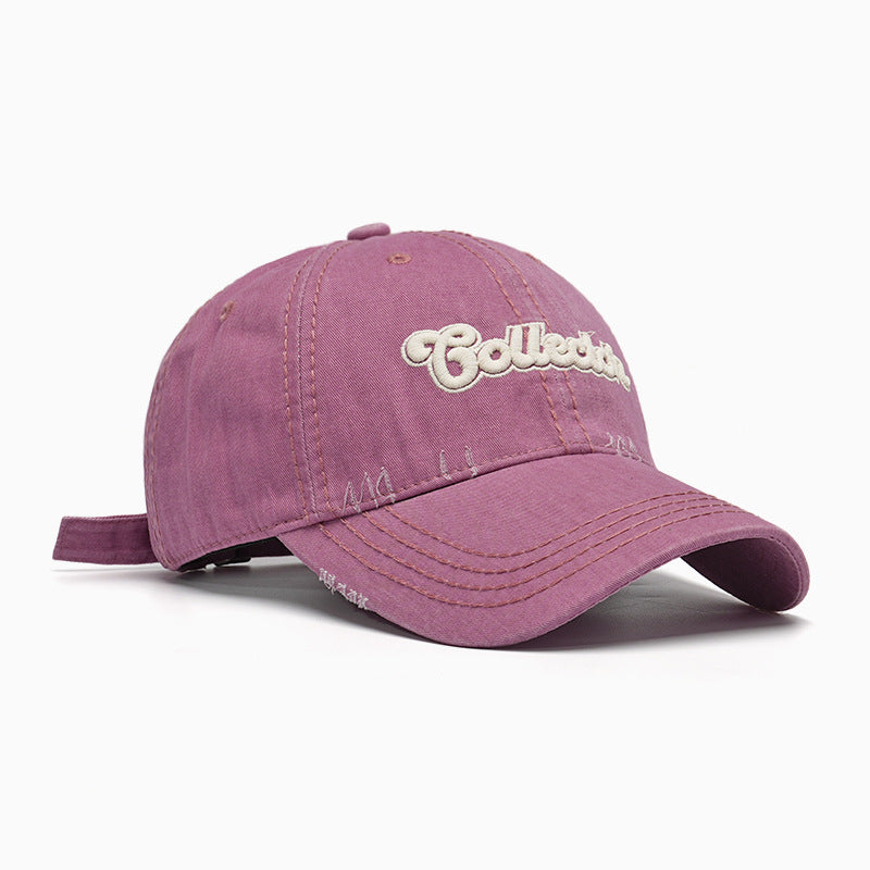 Women's Casual Cotton Baseball Cap Bowlift