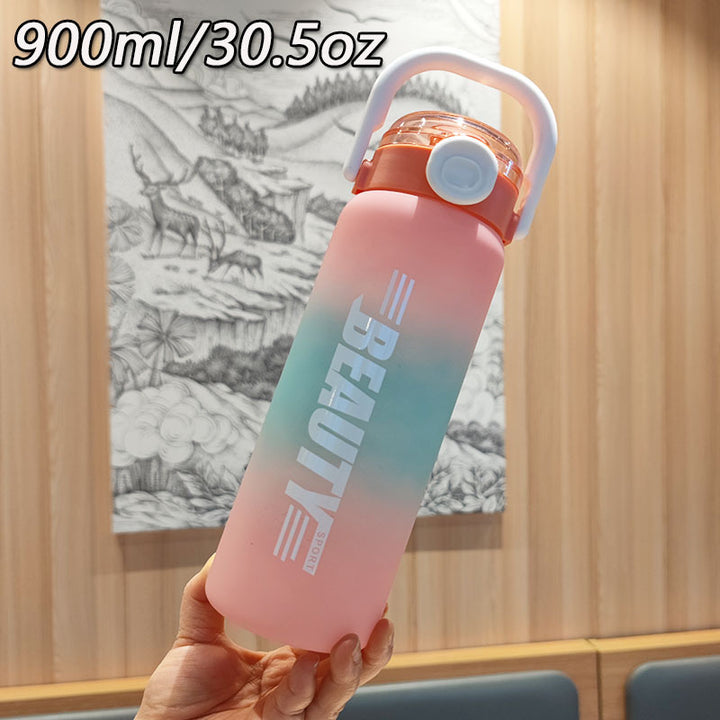 Women practical insulated water bottle with secure closure Bowlift
