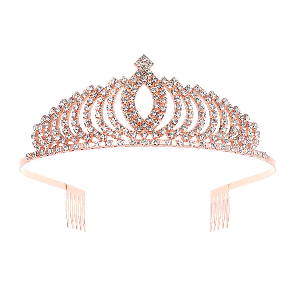 Ladies Elegant Crystal Tone Bowlift