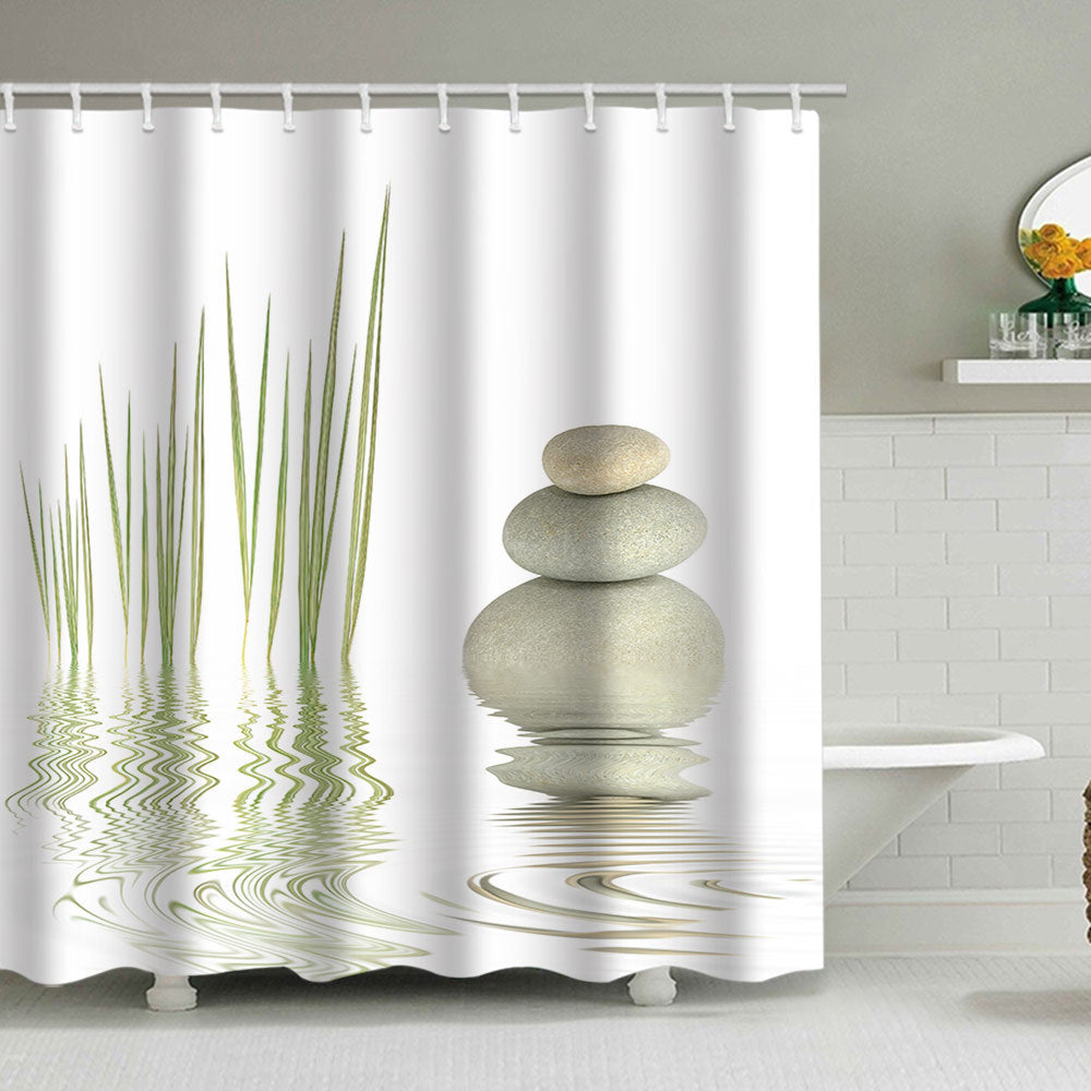 Artistic Floral Shower Curtain Bowlift