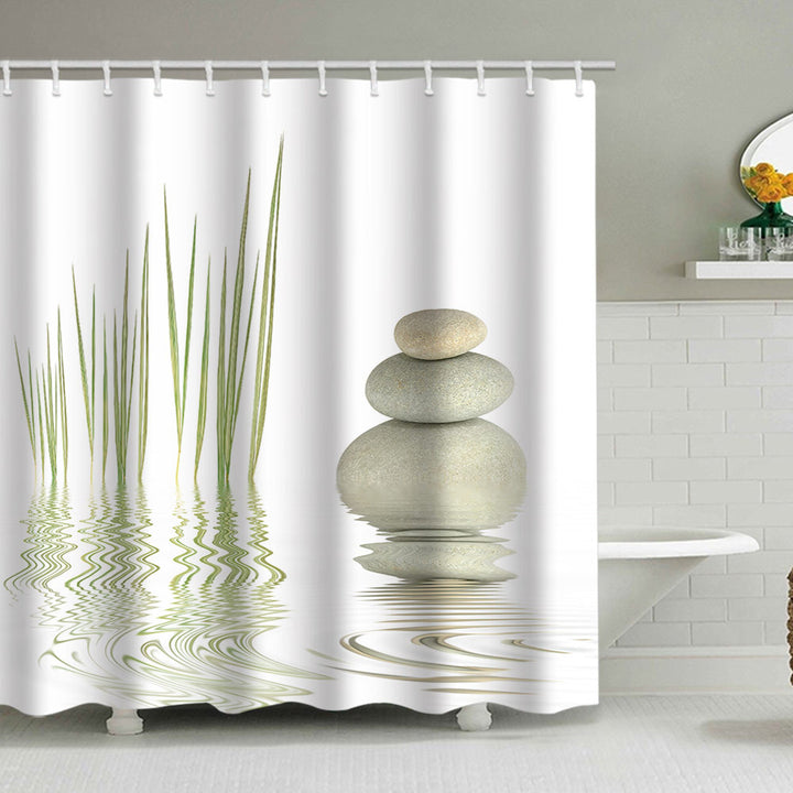 Artistic Floral Shower Curtain Bowlift