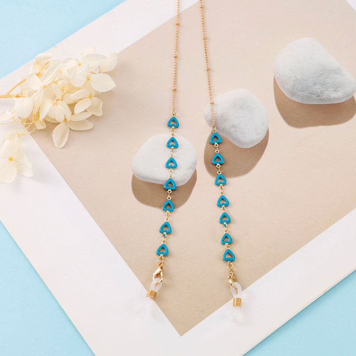 Heart-Shaped Eyewear Chain Bowlift