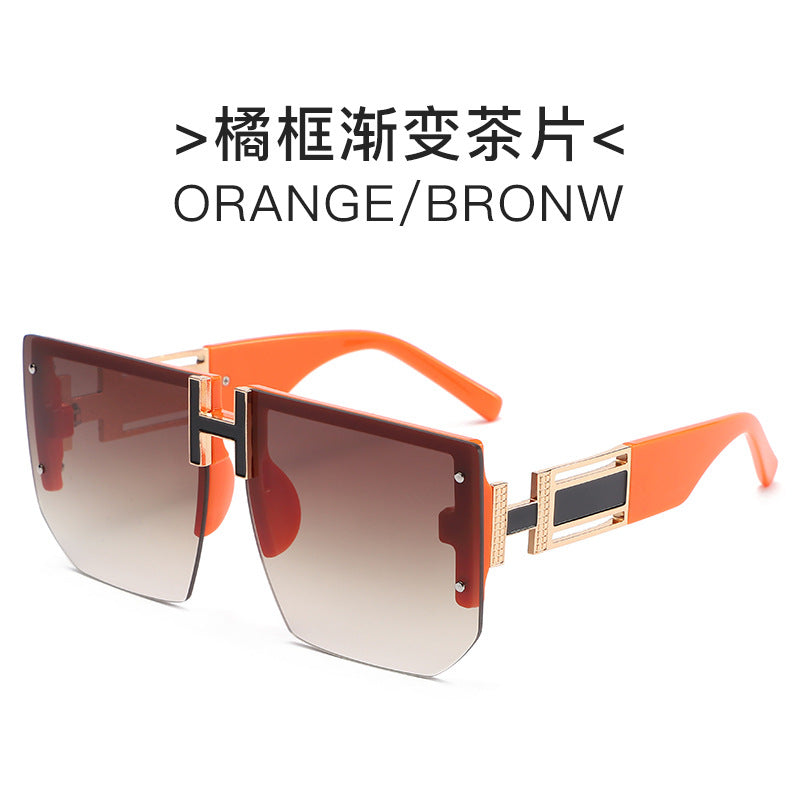 Women futuristic square sunglasses Bowlift