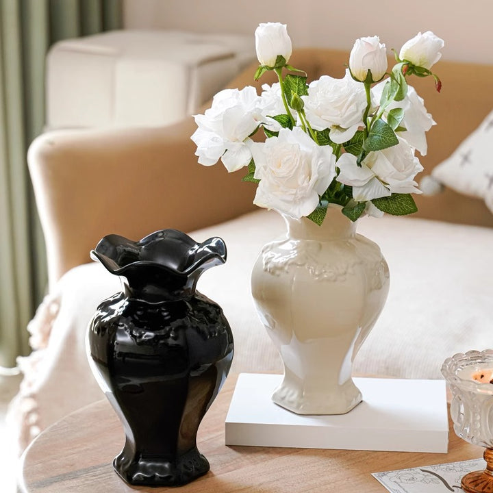 Elegant Ceramic Vase Bowlift