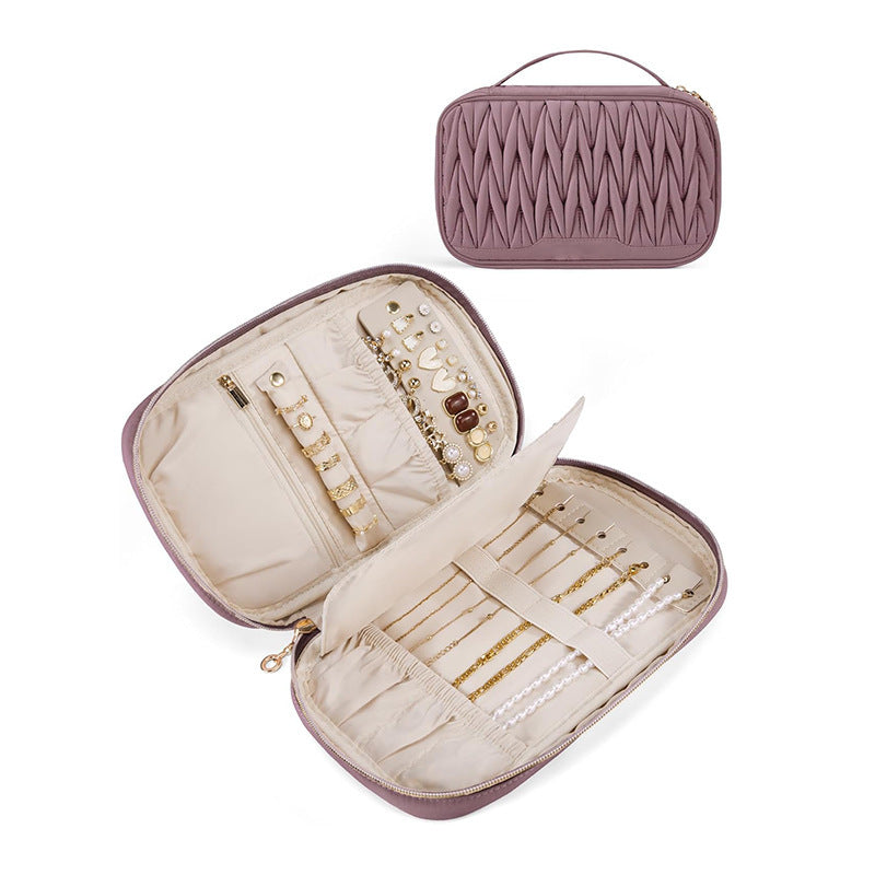 Jewelry Organizer Bag with Side Pockets Bowlift
