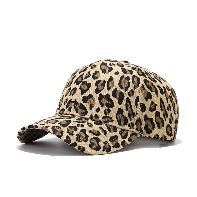 Women's Animal Print Baseball Cap Bowlift