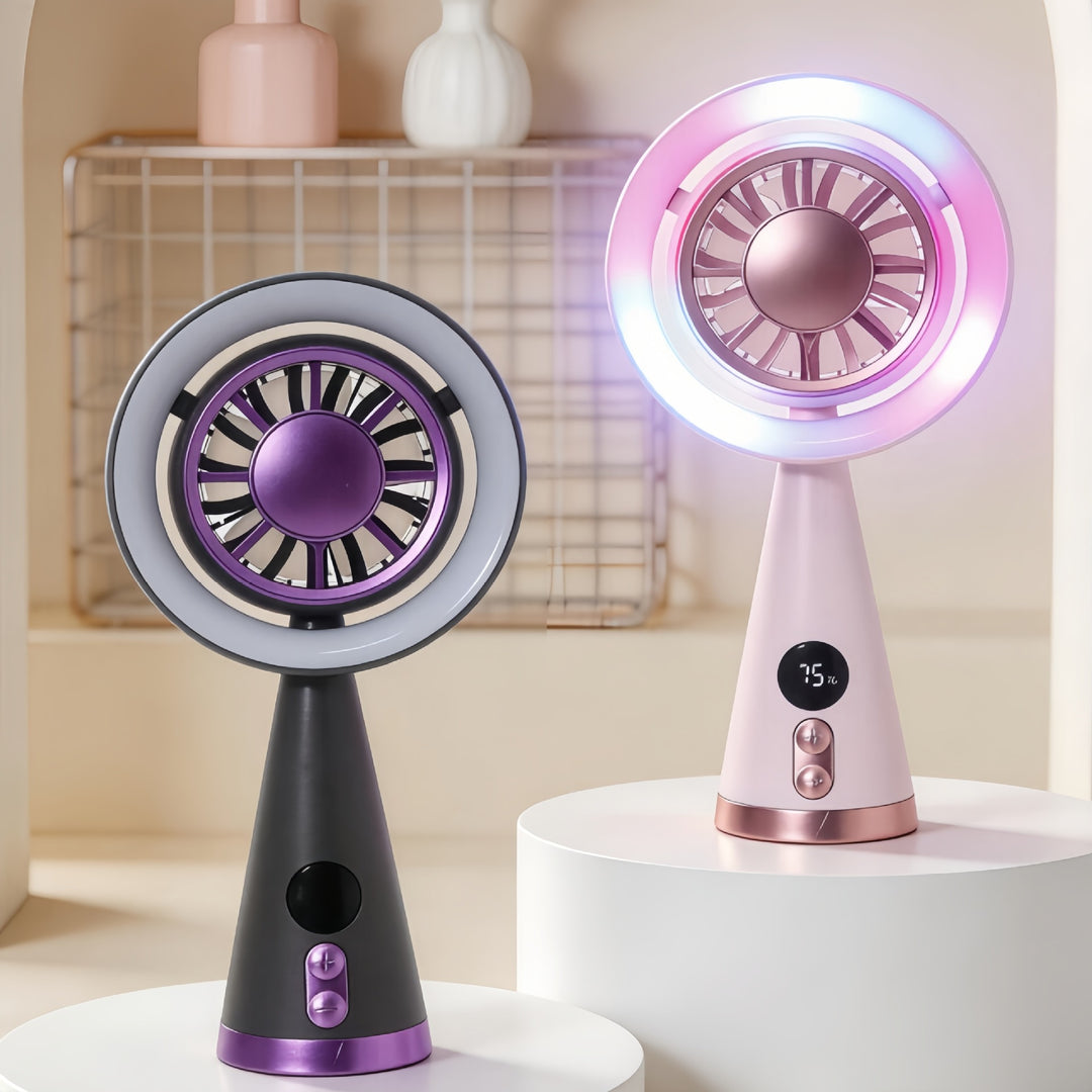 Ladies Portable USB Mini Fan with multifunctional use Bowlift