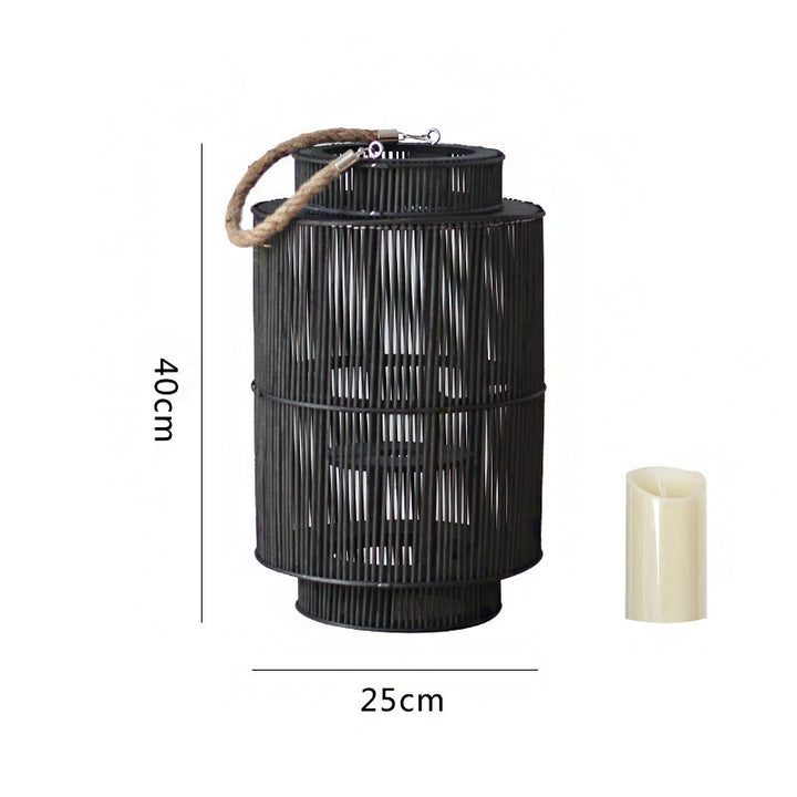 Decorative Rattan Lantern Bowlift