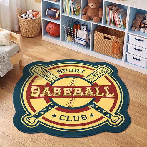 Sports-Themed Area Rug