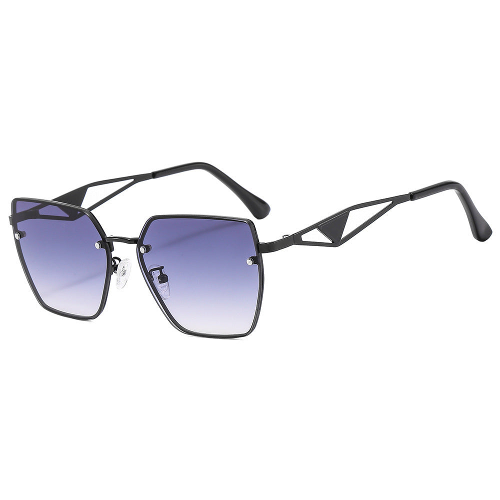 Women's geometric sunglasses with intricate design Bowlift