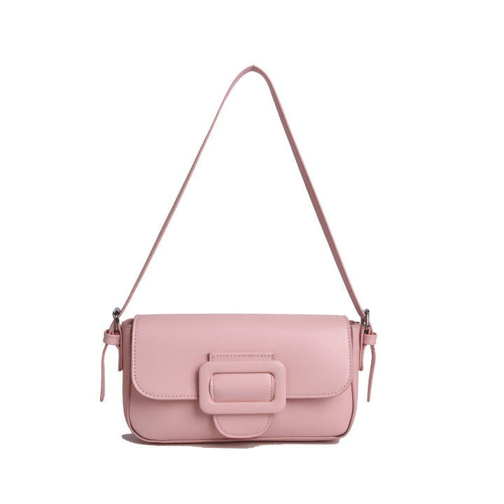 Structured Leather Crossbody Bag Bowlift