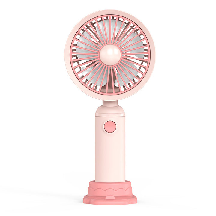 Women's Portable Hand Fan with Ergonomic Design and USB Charging Option Bowlift