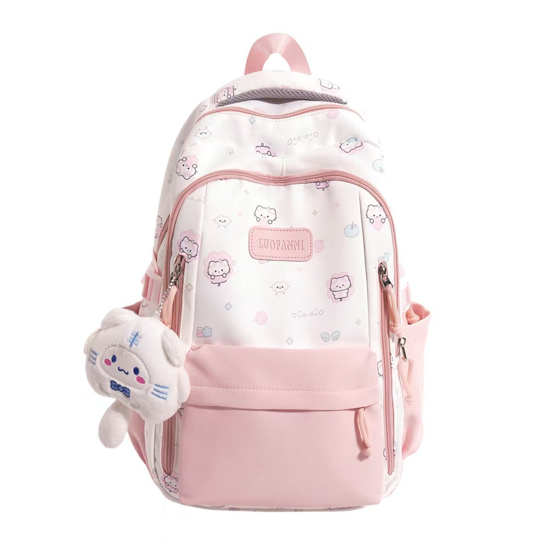 Cute Character Print Backpack Bowlift 1784809741