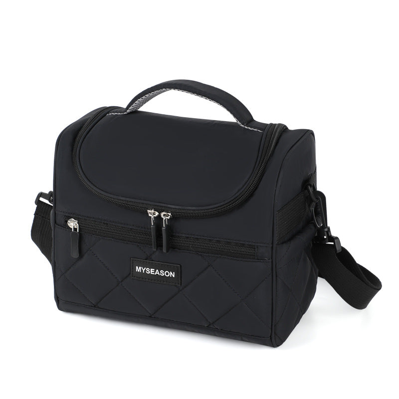 Quilted Insulated Lunch Cooler