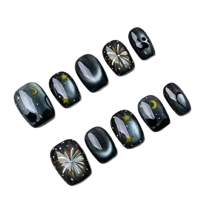 Starry Night Glitter Nail Art Set Bowlift