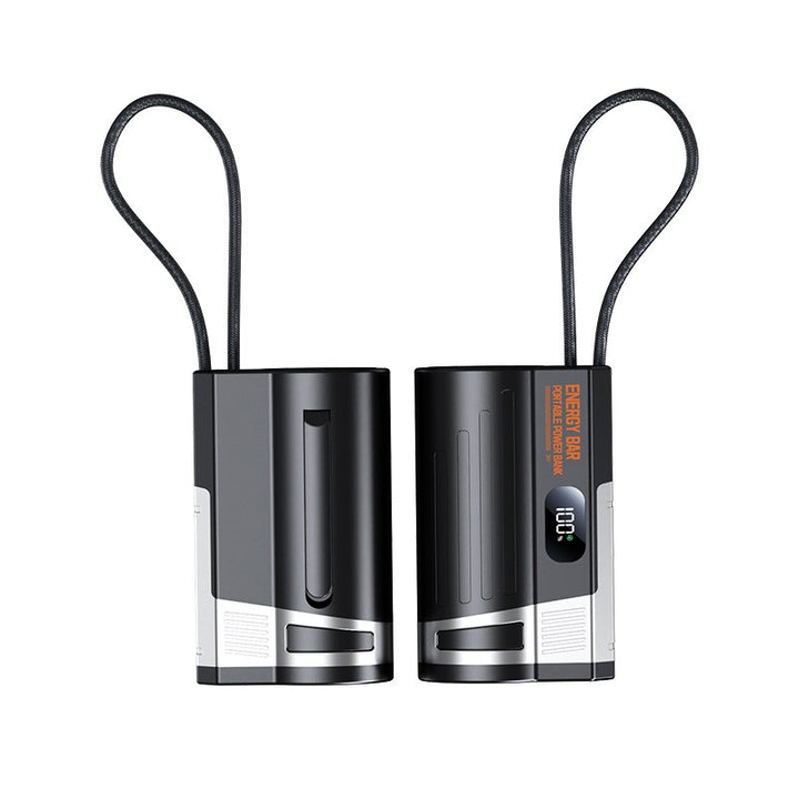 Portable Energy Bar Power Bank with Intelligent Charging Management and LCD Display Bowlift