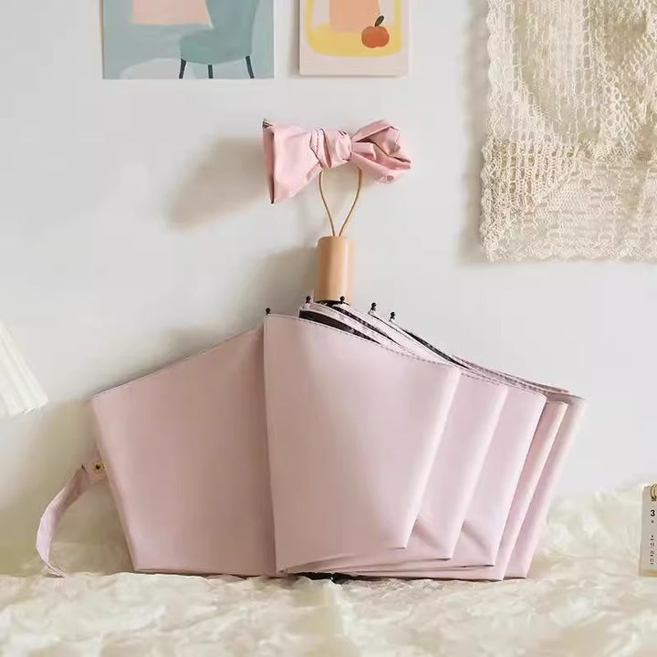 Women High-Quality Folding Umbrella Bowlift