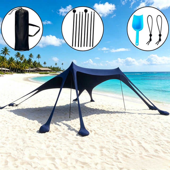 Portable Beach Canopy Bowlift