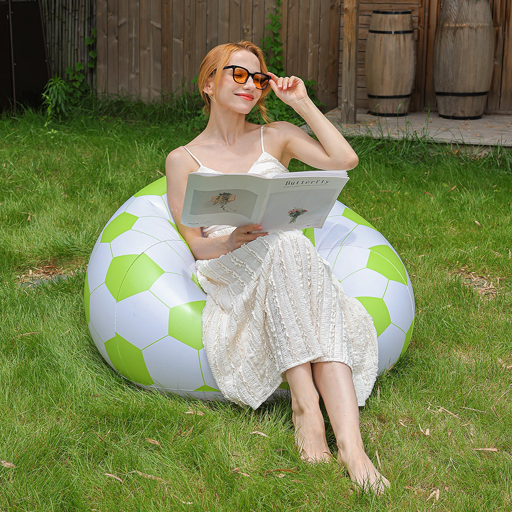 Unisex Inflatable Football Armchair Bowlift