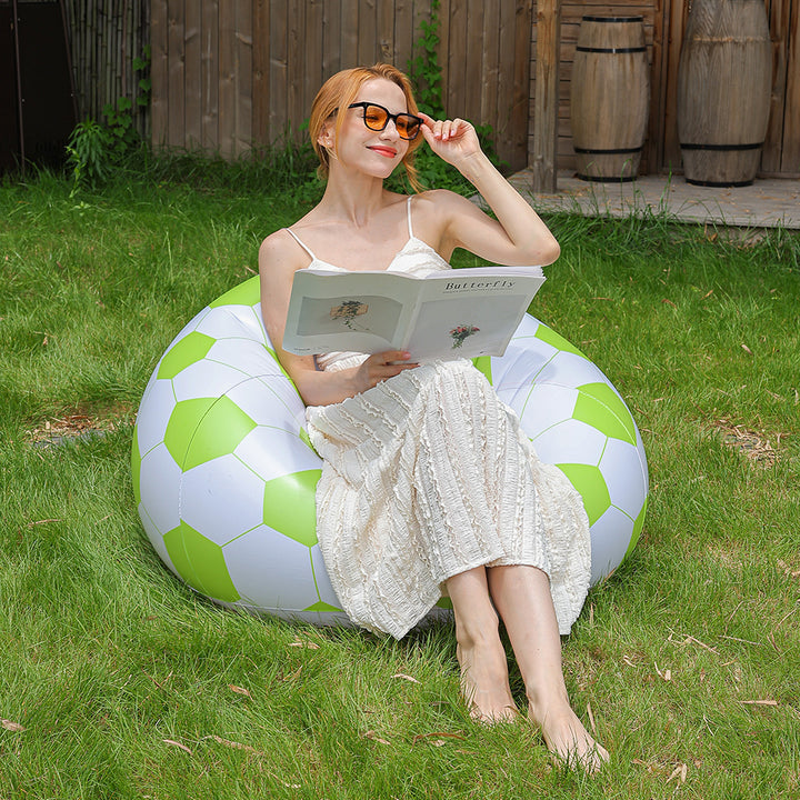 Unisex Inflatable Football Armchair Bowlift