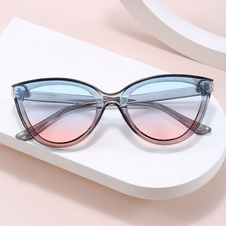 Women's Cat-Eye Sunglasses with High-Quality Frame Bowlift